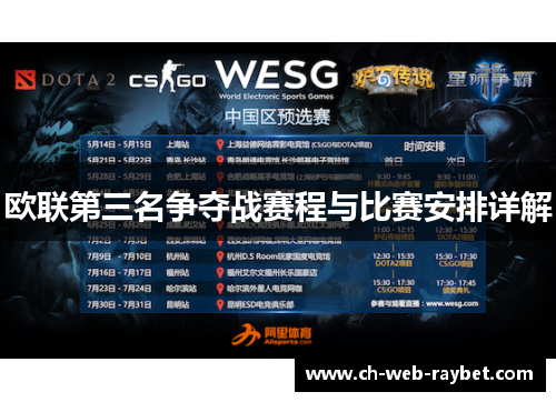 欧联第三名争夺战赛程与比赛安排详解 欧联第三名争夺战赛程与比赛安排详解